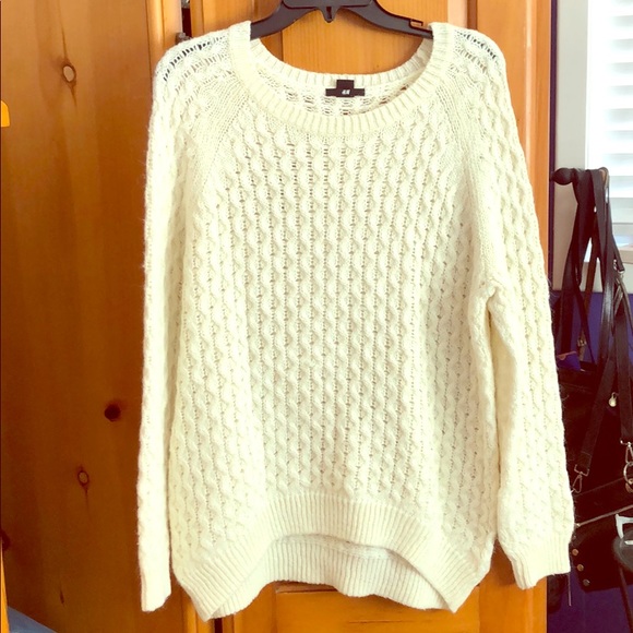 White knit sweater - Picture 1 of 1